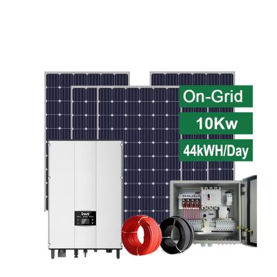 China Good Price Home 10kw 10kw Smart On-grid Solar Power Inverter On Grid Inverter Solar Grid Tie Inverter With IEC Certification for sale