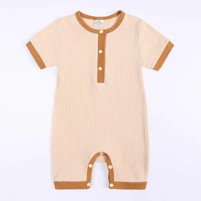 China Cozy baby clothes accept customization soft comfortable short romper summer newborn clothing for sale