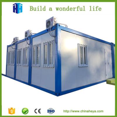 China prefab steel house mobile sandwich panel container house construction for sale