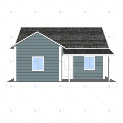 China Heya-2B03-B China 2 room sandwich panel house ready made prefab building supplier for sale