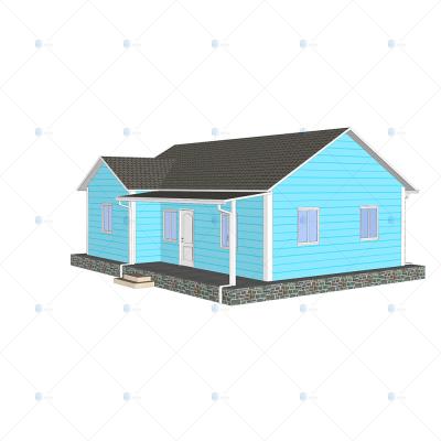 China Heya-2B06-B Modern China 2 room sandwich panel house design for children for sale