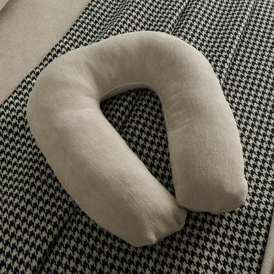 China New Slow U-Bound Soft Anti-static Memory Foam Travel Neck Pillow For Office Flight Traveling Cotton Rest Head Rest Cushion for sale