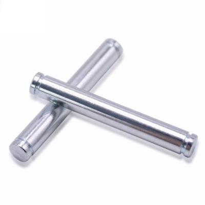 China Customized Straight Galvanized Clevis Pin Hinge Pin Shaft Stainless Steel Safety Swivel With Groove for sale