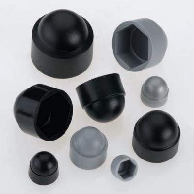 China Plastic M3 - White Gray Black Yellow Color M20 Plastic Bolt Nut Protection Cap Cover for sale