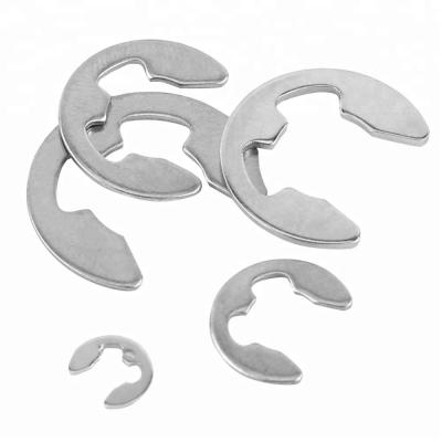 China Stainless Steel China Manufacture DIN 6799 Stainless Spring Steel E-Clips Retaining Lock Washer For Shaft for sale