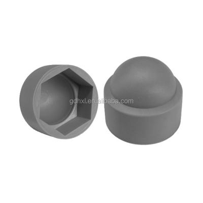 China plastic gray hex nut bolt/screw/head hex bolt m6 m8 m10 m12 m14 m16 caps nut caps for sale