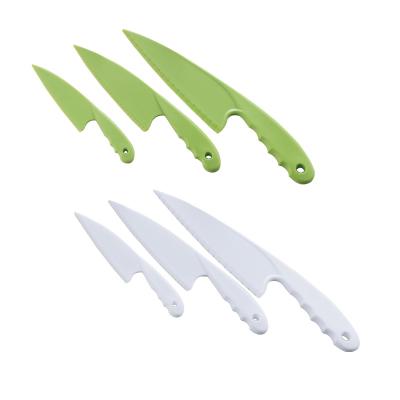 China Viable China Made Plastic Cake Tools And Accessories Wedding Cake Knife 3 Pcs In One Set for sale