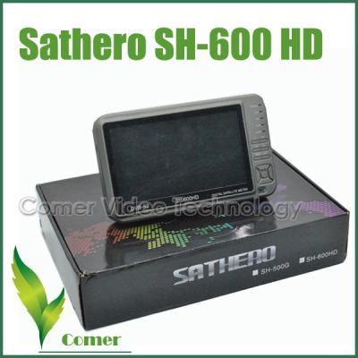 China SH-600HD Specteum Analyzer DVB-S2 Satellite Finder MPEG-2 / MPEG-4 / H.264 for sale