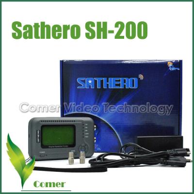 中国 Sathero 200 DVB-S2 Protable デジタルの衛星ファインダー、950-2150MHz Satfinder のメートル 販売のため