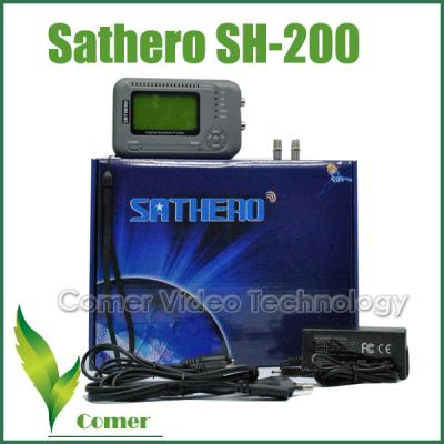 China Sathero SH-200 Satellite Finders & Meters With Anti - Glare LCD Screen for sale