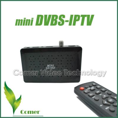 Cina Ethernet RS232 Europa IPTV+DVB-S2, decoder nero di HDMI 3G Digital Hd in vendita