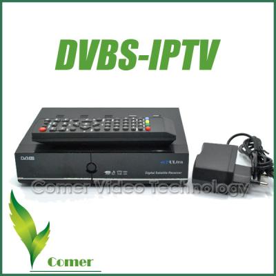 China 3D Broadcasts USB2.0 Russia IPTV+DVB-S2 Television Box With Smart card Reader for sale