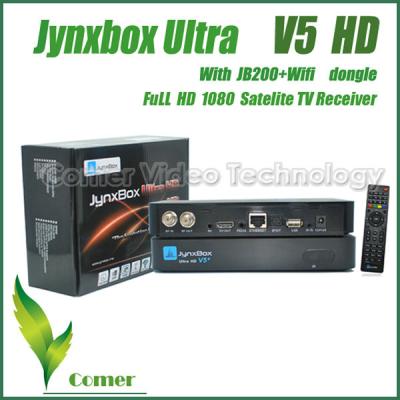 Chine Le plein récepteur Jynxbox V5 de télévision par satellite de HD 1080P conjuguent haute performance de noyau à vendre