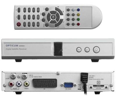 China 950-2150 MHz High Definition Satellite Receiver Opticum 4000C FTA for sale