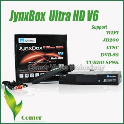 China Satellitenempfänger Jynxbox V6 ultra Hd mit Modul Doogle und JB200 Wifi nach innen zu verkaufen