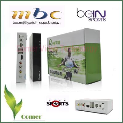 China OSN 9 Program Android Set Top Box , Hi 3716M Chip Multi Meida Player for sale