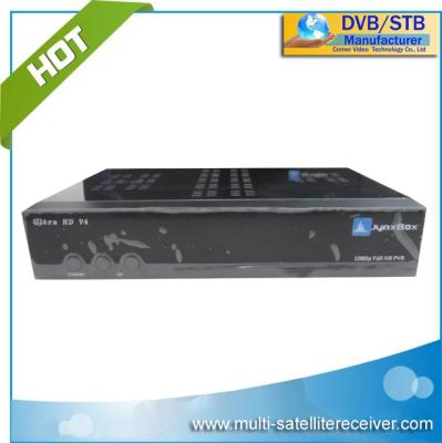 Chine JB200 boîtier décodeur du tuner DVB-S2 de jumeau du module 8QPSK, plein récepteur Jynxbox V4 de HD 1080p TV à vendre