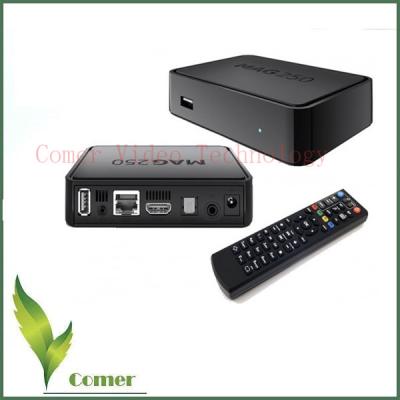 China MAG 254 STiH207 HD TV Set Top Box , Linux 2.6.23 IPTV Set Top Box for sale