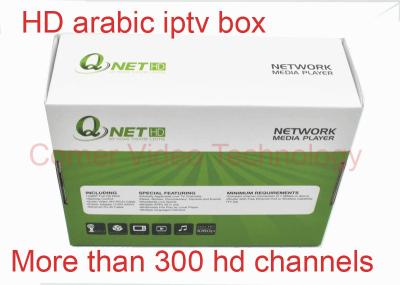 China De draagbare Doos van HD IPTV Arabische 4In1 met 300 HD-Kanalen van TV Te koop