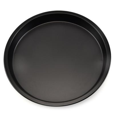 China Sustainable Pan Deep Dish Tray Carbon 7 8 9 10 Inch Non-Stick Steel Round Pan Non-Stick Pan Pizza Tool Baking Pan Pattern 6 for sale