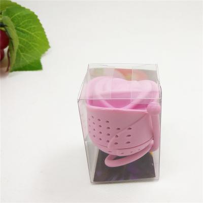 China Viable Silicone Tea Filter Tea/Filter Pack/Pink Tea Bag for sale