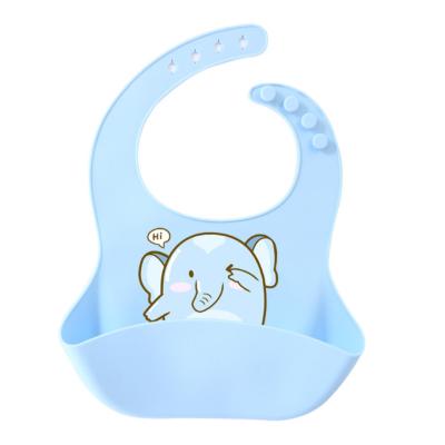 China Custom Viable Silicone Baby Bibs for Girls and Boys Waterproof Feeding Bibs for Babies Silicone Scraper Kids Bib for sale