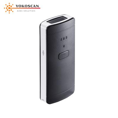 China Wireless QR 1D Bluetooth Pocket Mini 2D Barcode Scanner YK-P2000 for POS Inventory Barcode Check A4 for sale