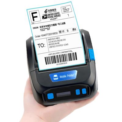 China TDL80 Bluetooth 80mm Portable Black and White Thermal Adhesive Sticker Label Printer for sale