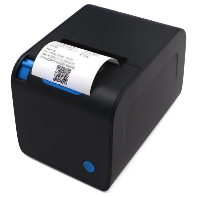 China Black And White Thermal POS Receipt 80mm 3inch Printer With USB LAN RS232 Interfaces 3 In 1 for sale