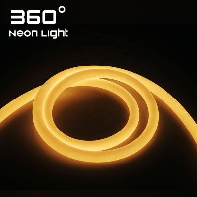 中国 LANDSCAPE silicone 360 ​​degree led flexible strip tube rope neon light custom diy neon light for rooms 販売のため