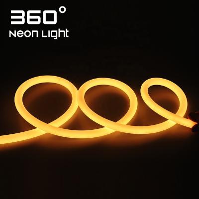 中国 LANDSCAPE 360 Degree IP67 Waterproof Round Custom Flexible Rope Strip Silicone LED Neon Light Tube Neon Light 販売のため