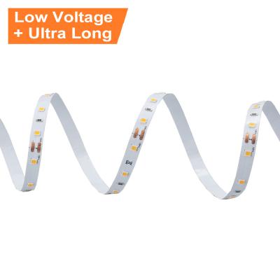 China LANDSCAPE RGB+W 20 30 40 50 Ultra Long Flex 5050 Low Voltage 24 Volt 48Volt LED Strip Light 60 Meter Strip Led Te koop