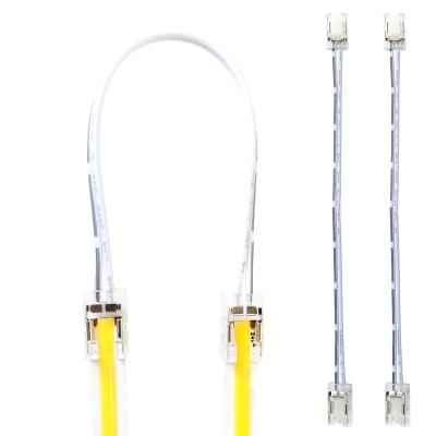 China COB LED Strip Connector 6mm 8mm 10mm Width Solderless LED Strip Fast Connector for COB LED Strip for sale