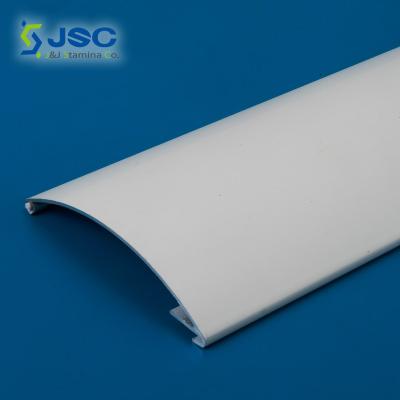 China RF-03-01 Minimalist Aluminum Top Track Cover For Roller Blind With Drapery Box - Blind Window Shade Components for sale