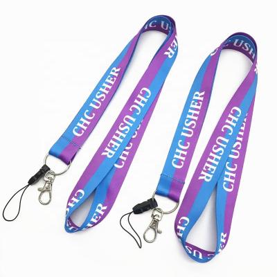 China Polyester TOMAS Wholesale OEM Blank, Sublimation Polyester Nylon Plain Cheap Custom Logo Printed Lanyards Custom/ for sale