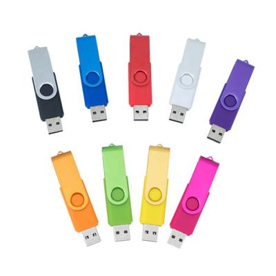 China Factory Wholesale 1000gb Usb Flash Drive Swivel Metal Pen Drive USB 2.0 Business Gift 3.0 Custom Logo 16GB 32Gb USB Stick USB Drive 16GB 32Gb 64 gigabytes for sale