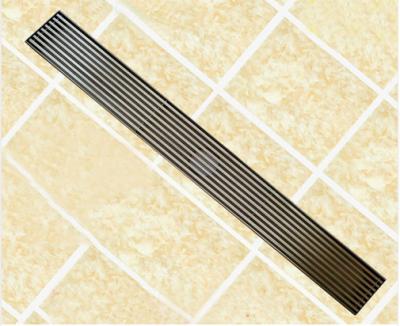 China Modern Long Stainless Steel Floor Drain Shower Drain / Linear Shower Drain / Flexible Channel Drain for sale