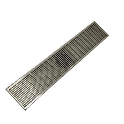 China modern stainless steel square linear floor drain/square linear floor drain/stainless steel shower floor grate drain for sale