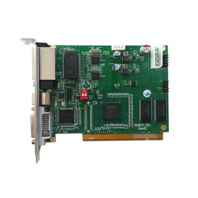 China TS802D Best Price LED Screen Display Full Color Synchronous Video Sender Sending Card LINSN TS802D linsn 802 for sale