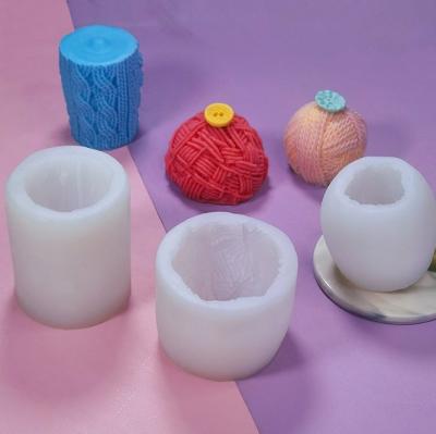 China New 2021RTS Fast Delivery Christmas 3D Custom High Quality Resin Viable Molds Silicon Mold Candle for sale