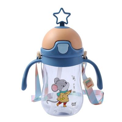 China EVERYSTEP Nitrosamine Free Baby Drink Water Bottle Star Cup With Handle for sale