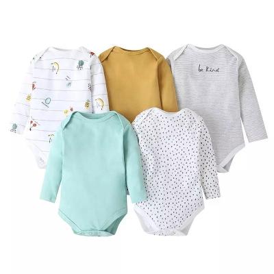 China Infant long romper randomly given1pcs long sleeves EVERYSTEP overflowed sleeves baby onesie romper for sale