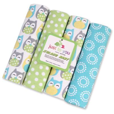 China EVERYSTEP Breathable Baby Wraps Blanket Gift Sets 4pcs Super Soft Blanket For Baby for sale