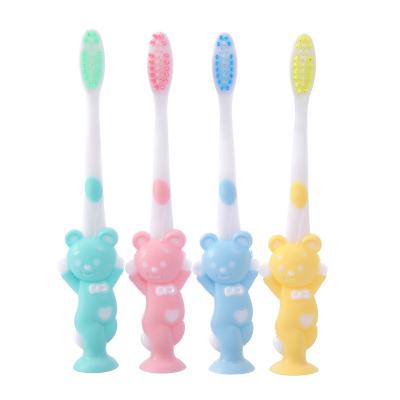 China PP+TPR Eversytep four sets of children's cartoon toothbrushes 3-12 years old superfine soft toothbrush children toothbrush for sale