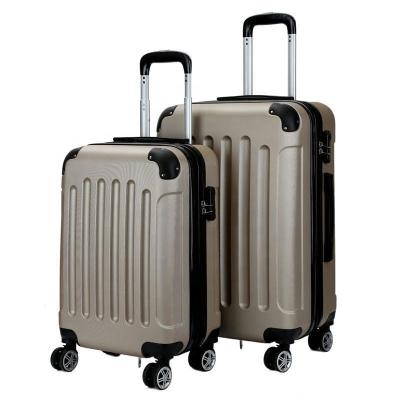 China Long-distance Travel New style fashion 20 24 28 inch malas de viagem abs trolley bag suitcase Travel luggage set for outdoors for sale