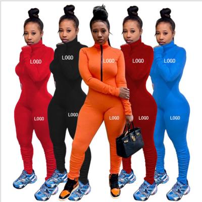 China Fashion New Arrival LOGO Fashion New Arrival Autumn And Winter Color Women's Overalls Sheer Extraction Pleated Overalls QUICK DRY A5200 for sale