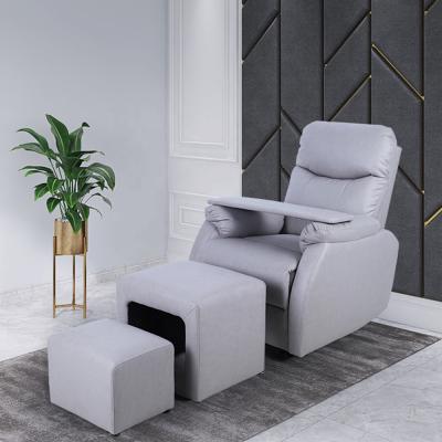 China Modern Spa Sofa Eyelash Manicure Pedicure Chair Extended Foot Salon Beauty Nail Salon Modern Furniture Cheap Prices for sale