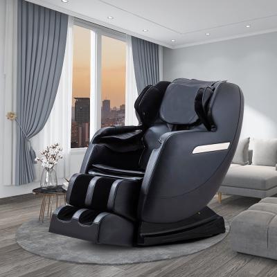 China PU Heat Therapy Irest Recliner 3D SL Track Weightlessness Leather Electric Massage Chair Full Body Small Weightlessness System Cheap Price Home Office Leather Electric Chair for sale