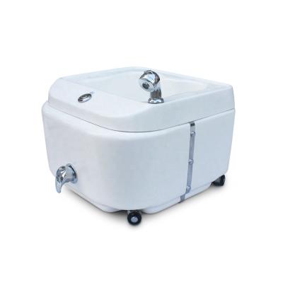 China Wholesale Luxury Salon Furniture Nail Salon Furniture SPA Foot Nail Spa Beauty Spa Jacuzzi Massage Pedicure Tub Bottom With Spray for sale