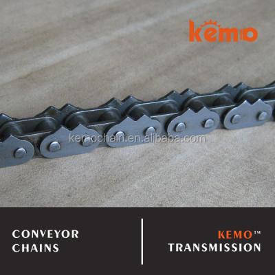 China ALLOY Used For Sharp Top Timber Lumber Conveyor 06B Top Chain for sale